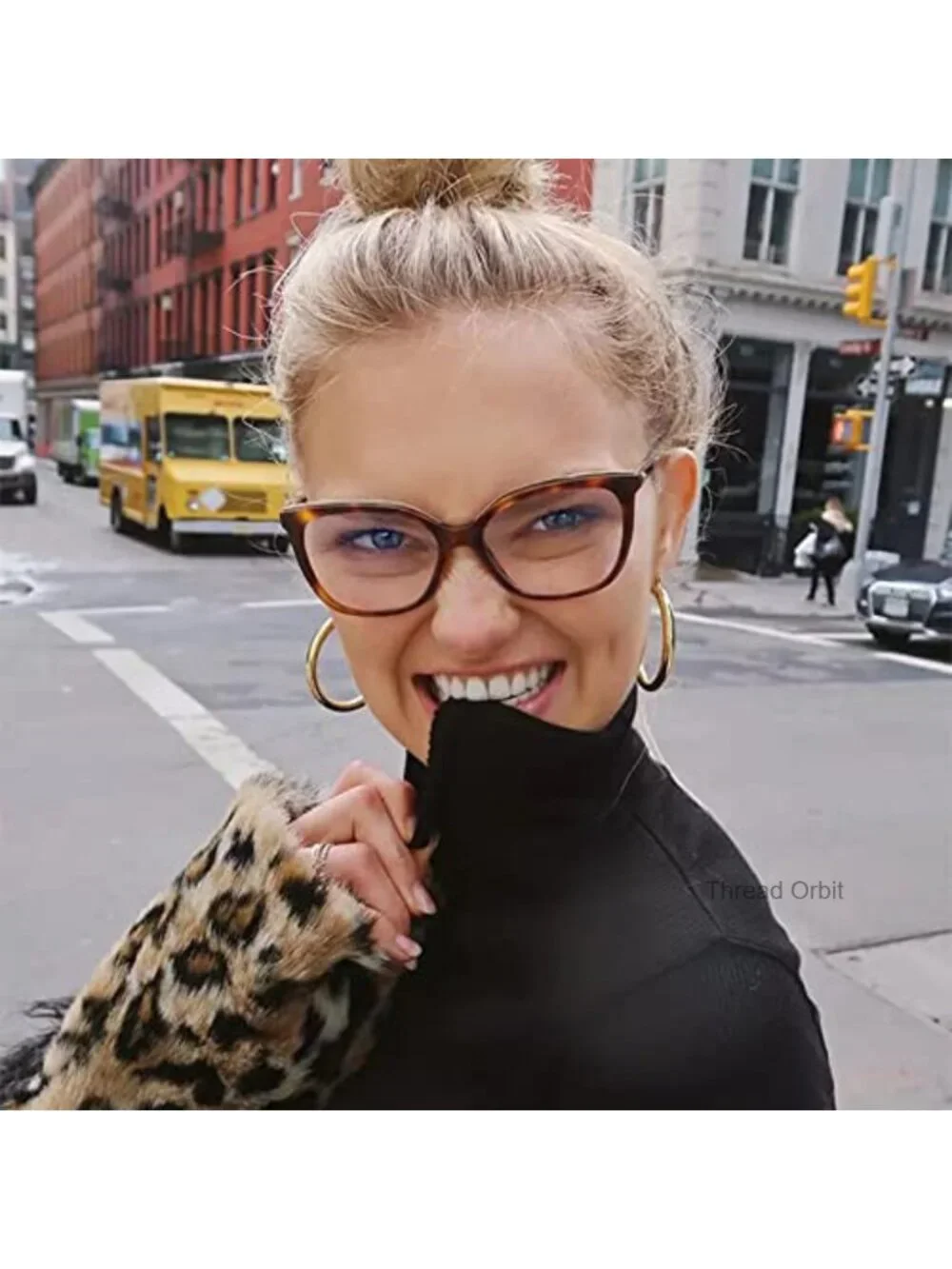Lightweight Hypoallergenic Chunky Tube Hoop Earrings